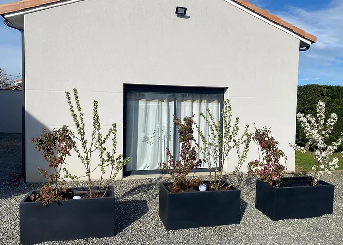 Maison Grand Studio Independant Avec Jardin Et Piscine Communs